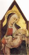 Ambrogio Lorenzetti Nursing Madonna oil painting reproduction